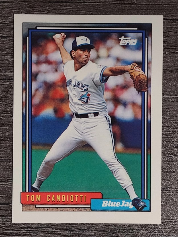1992 Topps #38 Tom Candiotti