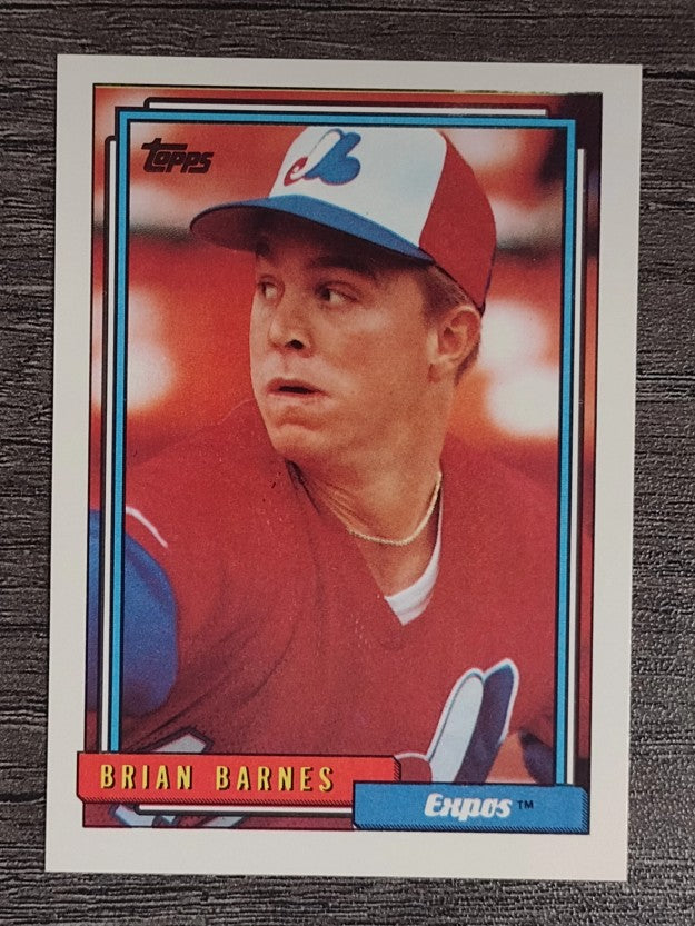 1992 Topps #73 Brian Barnes