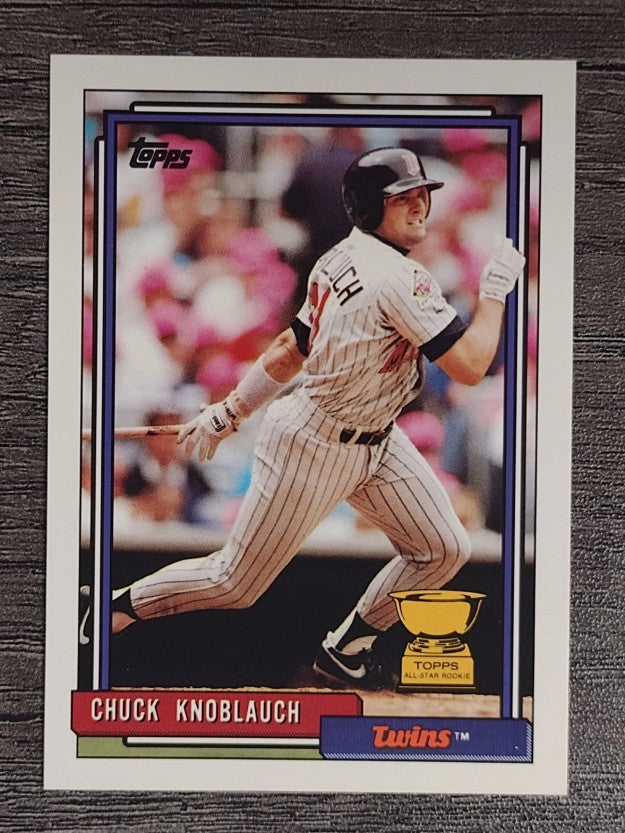 1992 Topps #23 Chuck Knoblauch