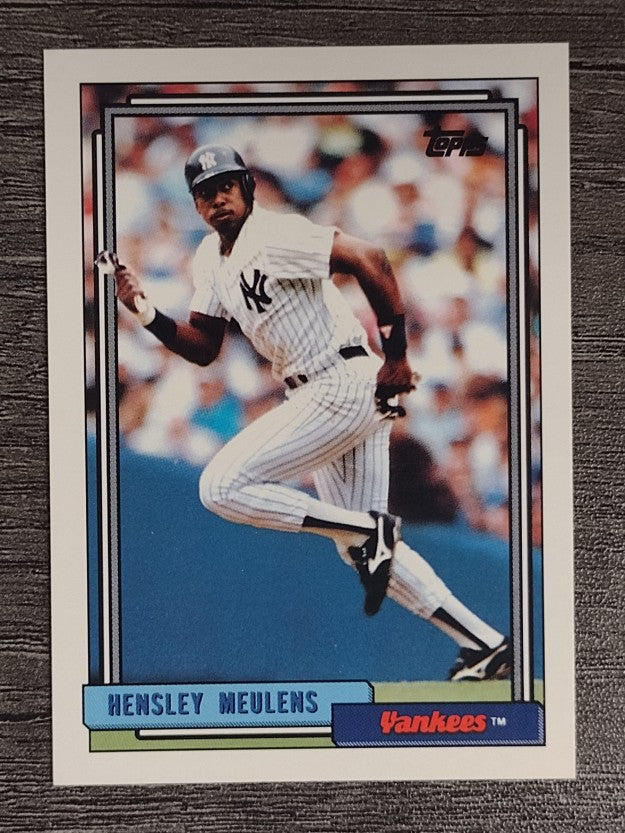 1992 Topps #154 Hensley Meulens