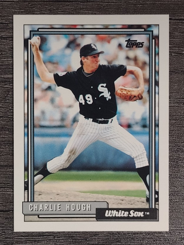1992 Topps #191 Charlie Hough