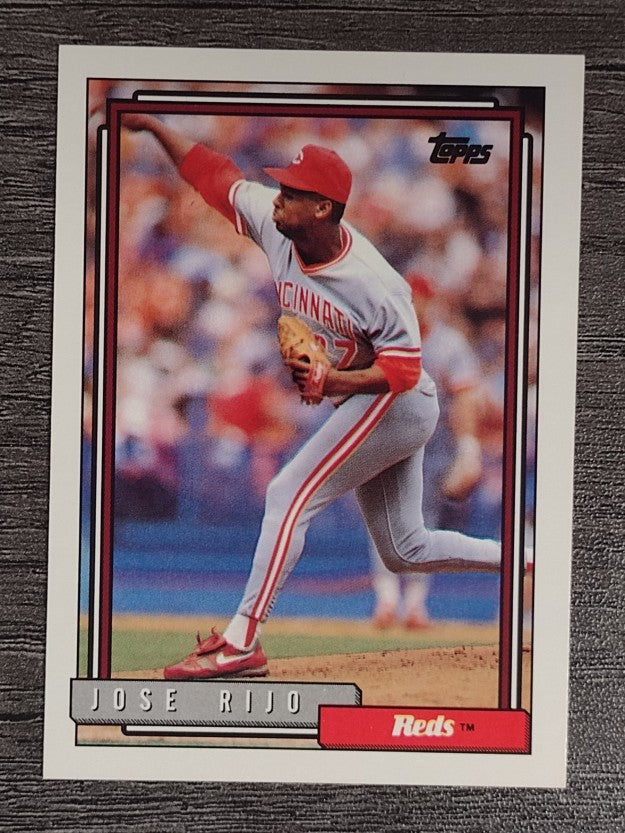 1992 Topps #220 Jose Rijo