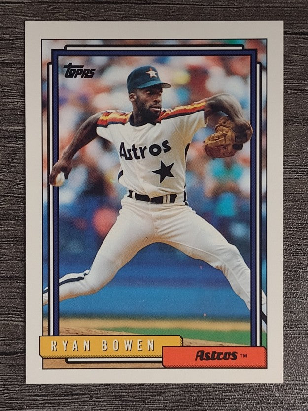 1992 Topps #254 Ryan Bowen