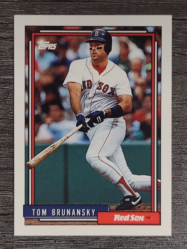 1992 Topps #296 Tom Brunansky