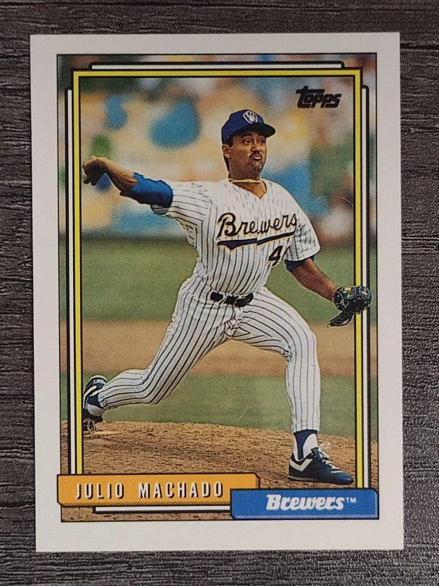 1992 Topps #208 Julio Machado