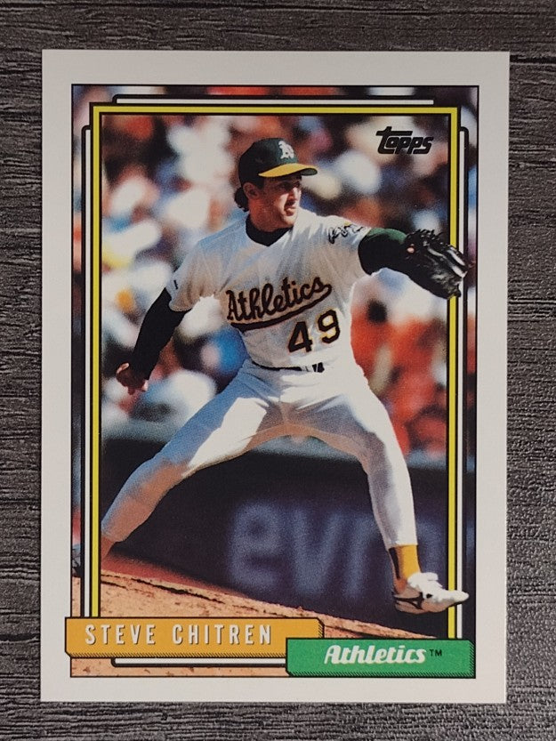 1992 Topps #379 Steve Chitren