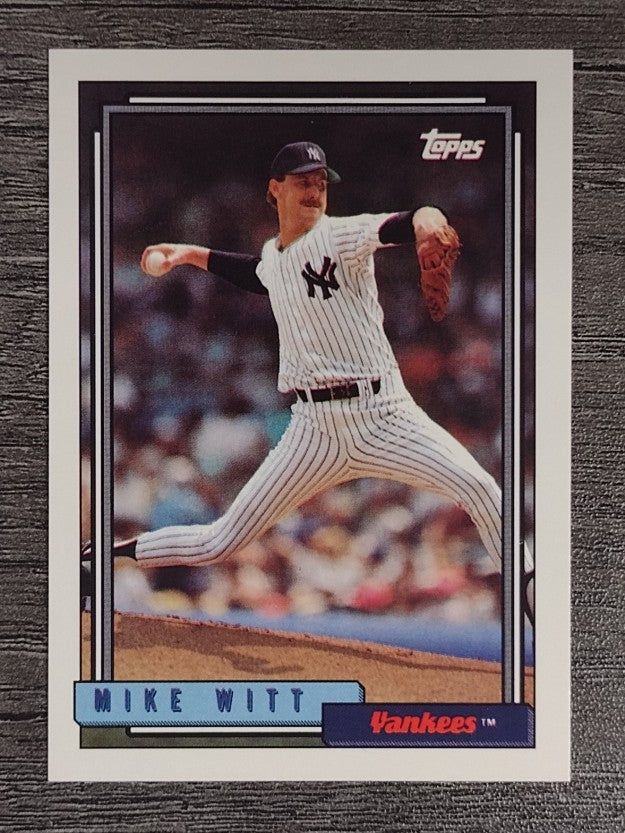 1992 Topps #357 Mike Witt