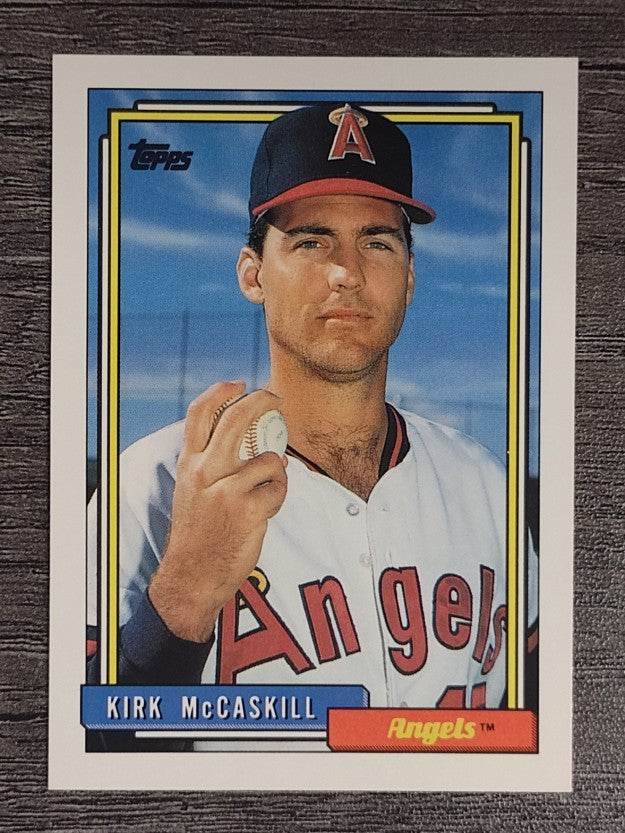 1992 Topps #301 Kirk McCaskill