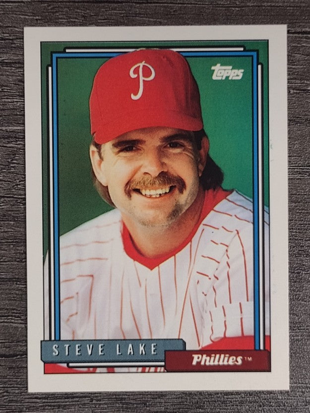 1992 Topps #331 Steve Lake