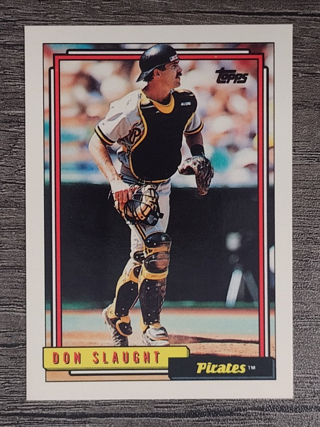 1992 Topps #524 Don Slaught