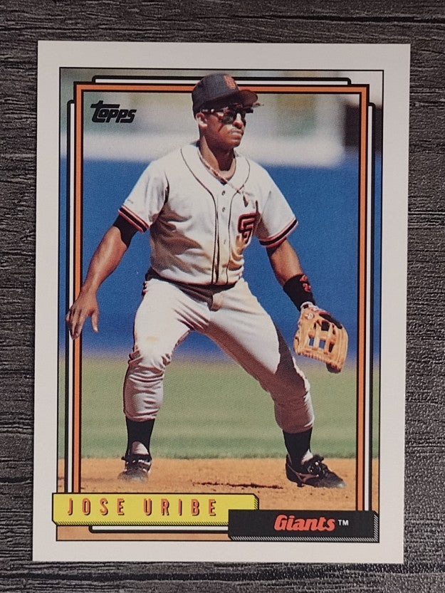 1992 Topps #538 Jose Uribe