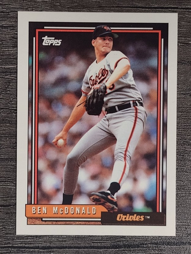 1992 Topps #540 Ben McDonald