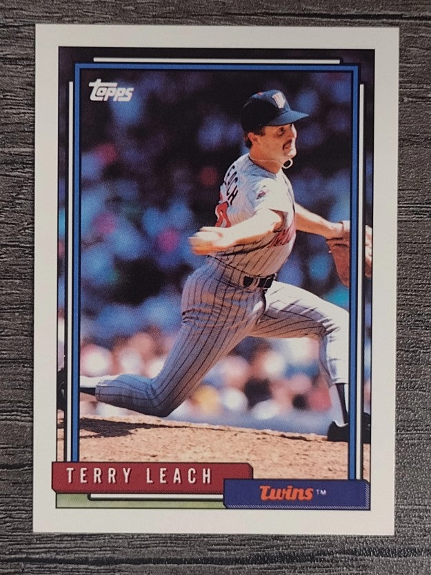 1992 Topps #644 Terry Leach