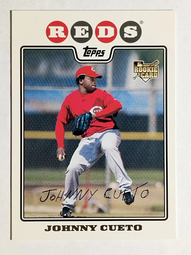 2008 Topps #476 Johnny Cueto RC