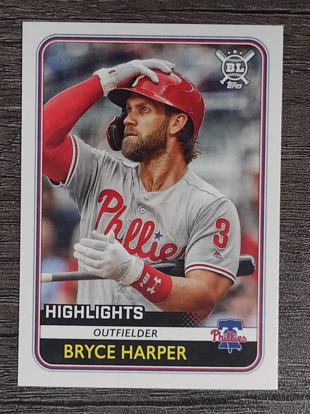 2020 Topps Big League #290 Bryce Harper HL