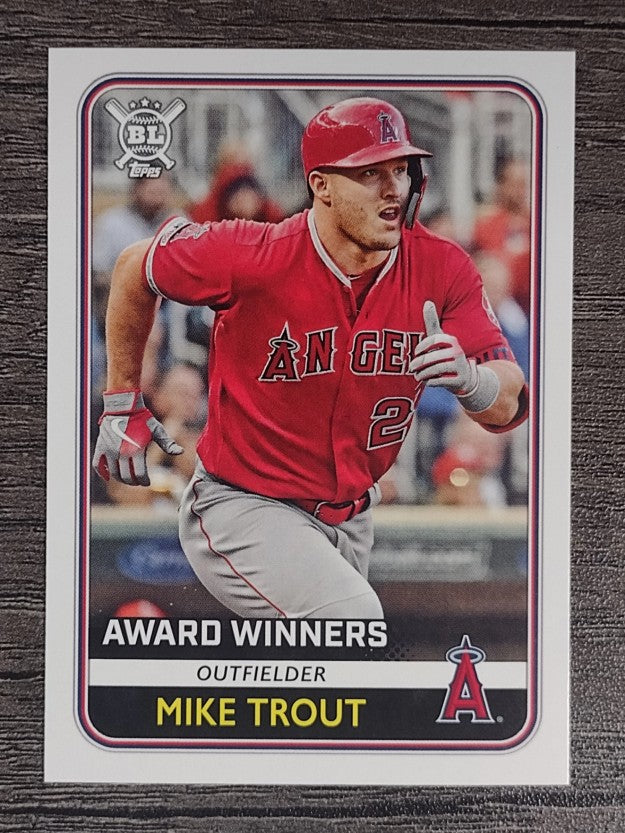 2020 Topps Big League #283 Mike Trout AW