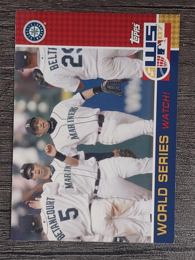 2007 Topps Update World Series Watch #WSW14 Seattle Mariners (NM)