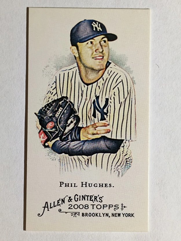 2008 Topps Allen and Ginter Mini #335 Phil Hughes