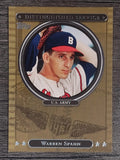 2007 Topps Distinguished Service #DS22 Warren Spahn