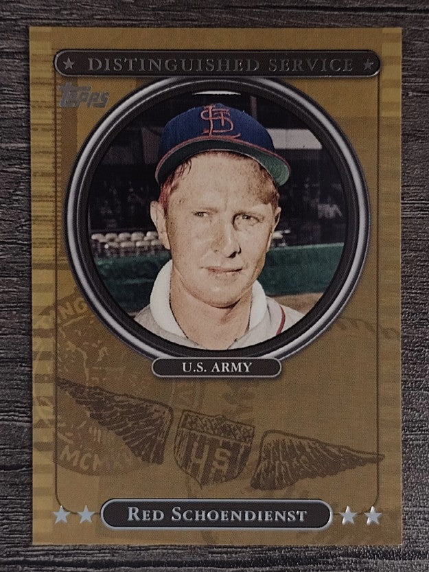 2007 Topps Distinguished Service #DS24 Red Schoendienst