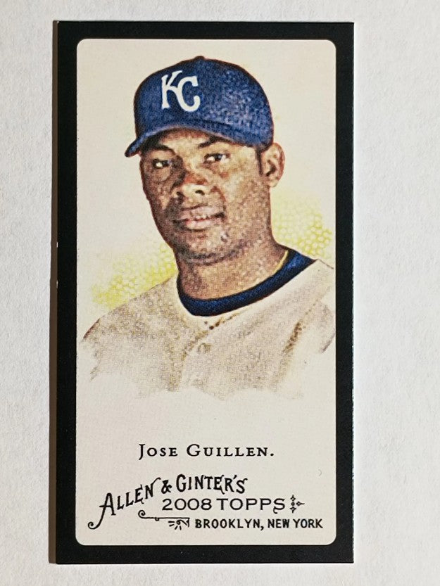 2008 Topps Allen and Ginter Mini Black #79 Jose Guillen