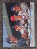 2001 Topps Combos #TC17 Randy Johnson/Warren Spahn/Steve Carlton/Sandy Koufax