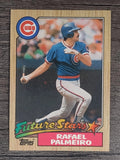 1987 Topps #634 Rafael Palmeiro RC