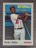 2019 Topps Heritage #701 Victor Robles SP