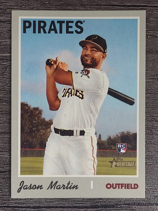 2019 Topps Heritage #628 Jason Martin RC