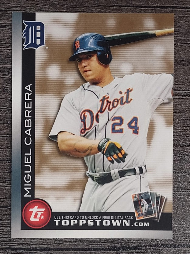 2010 Topps Topps Town Gold #TTT15 Miguel Cabrera