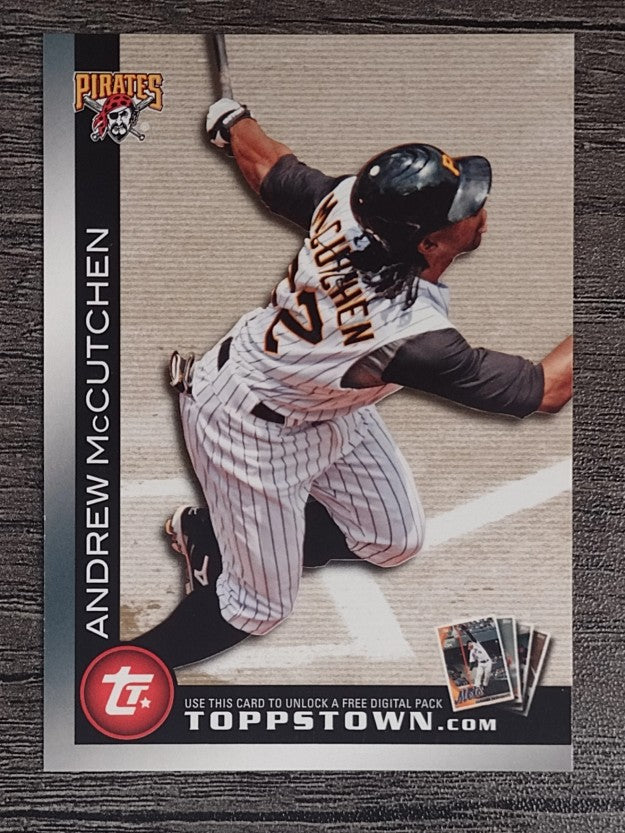 2010 Topps Topps Town Gold #TTT22 Andrew McCutchen