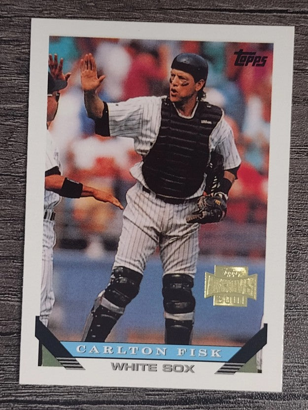 2001 Topps Archives #414 Carlton Fisk 93