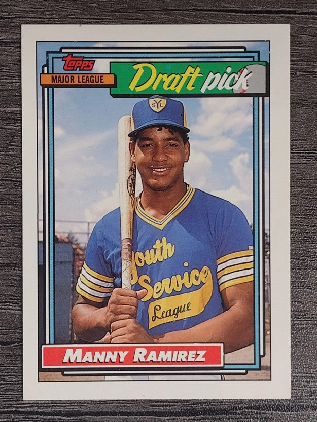 1992 Topps #156 Manny Ramirez RC (EX)