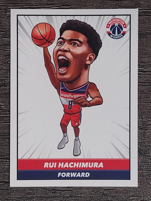 2021-22 Panini Stickers #289 Rui Hachimura/Illustrated Player