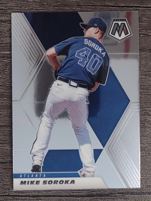 2021 Panini Mosaic #149 Mike Soroka