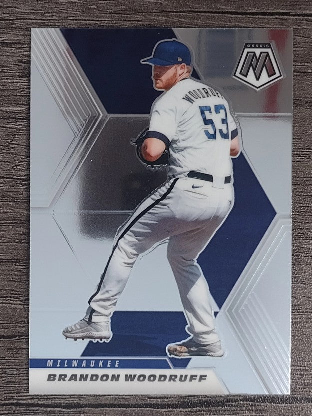 2021 Panini Mosaic #4 Brandon Woodruff
