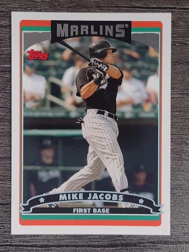 2006 Topps #569 Mike Jacobs