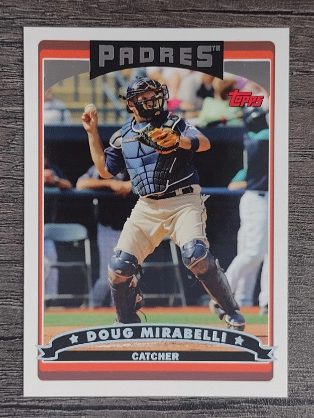 2006 Topps #528 Doug Mirabelli