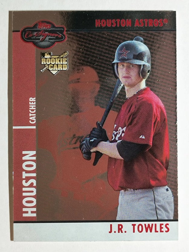2008 Topps Co-Signers Silver Red #97a J.R. Towles