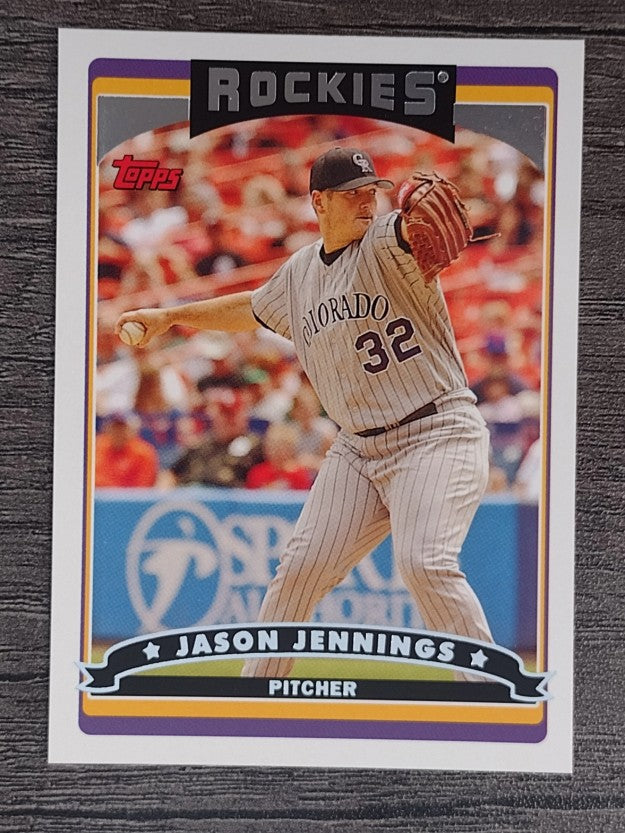 2006 Topps #349 Jason Jennings