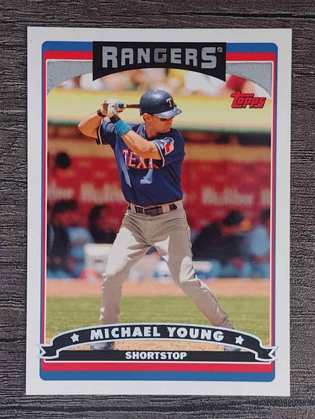 2006 Topps #337 Michael Young
