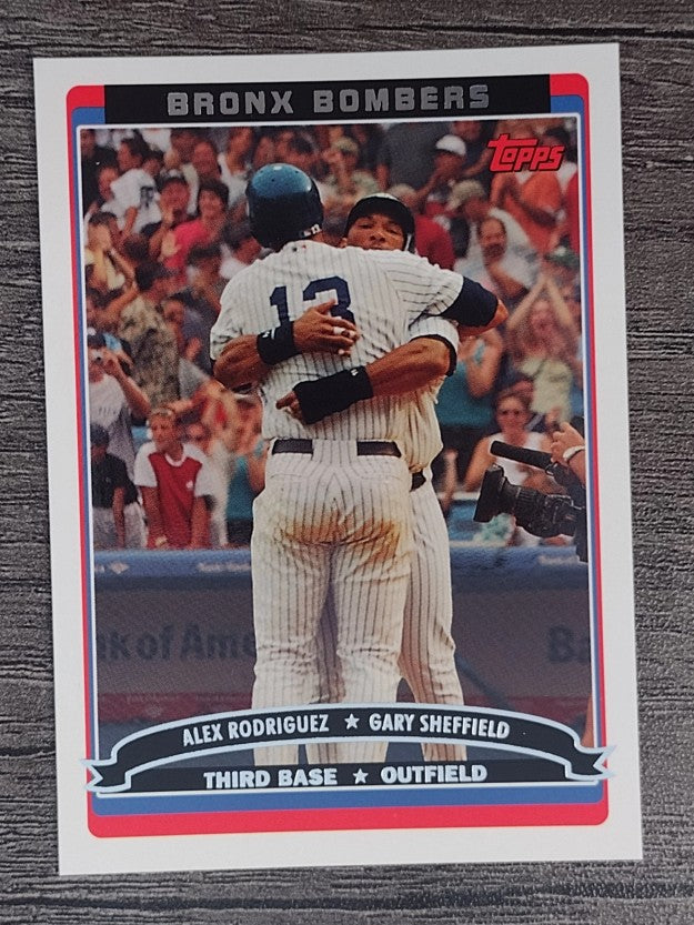 2006 Topps #659 Alex Rodriguez/Gary Sheffield