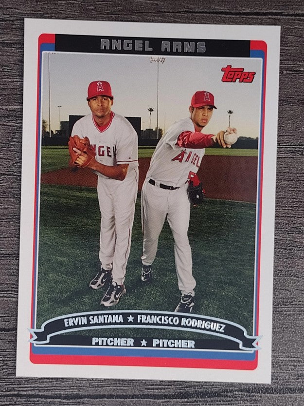2006 Topps #660 Ervin Santana/Fransisco Rodriguez
