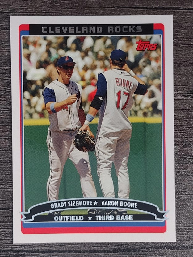 2006 Topps #656 Grady Sizemore/Aaron Boone