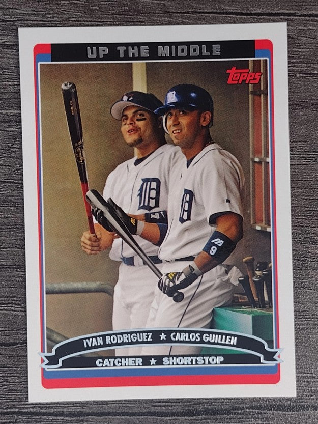 2006 Topps #658 Ivan Rodriguez/Carlos Guillen