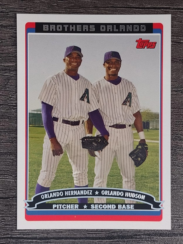 2006 Topps #648 Orlando Hernandez/Orlando Hudson