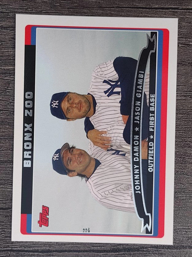 2006 Topps #646 Johnny Damon/Jason Giambi