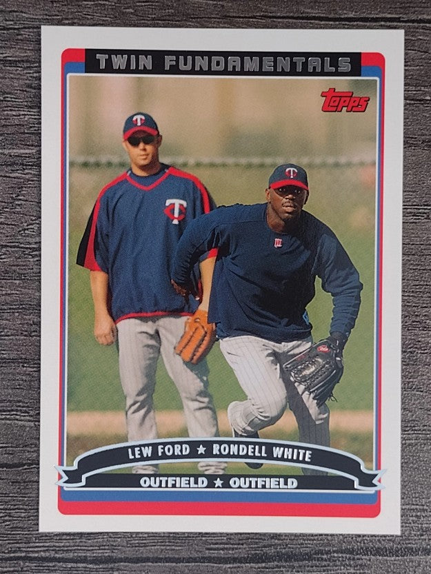 2006 Topps #647 Rondell White/Lew Ford