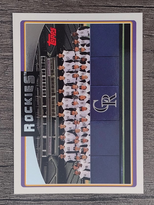 2006 Topps #611 Colorado Rockies TC