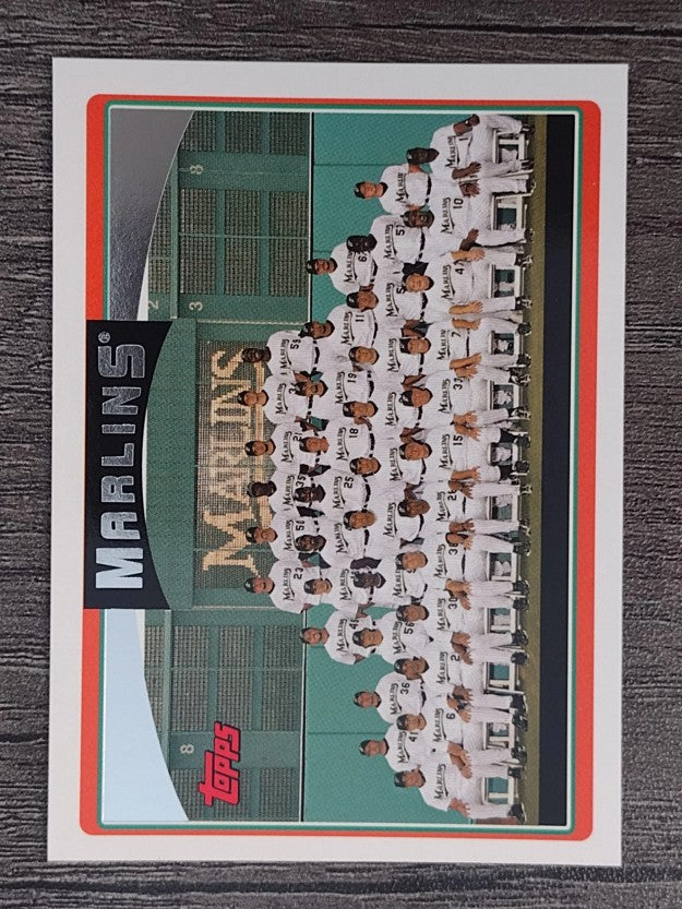2006 Topps #605 Florida Marlins TC